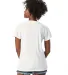 Alternative Apparel AA2620 Ladies Kimber T-Shirt in White back view