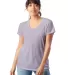 Alternative Apparel AA2620 Ladies Kimber T-Shirt in Lilac mist front view