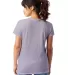 Alternative Apparel AA2620 Ladies Kimber T-Shirt in Lilac mist back view