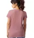 Alternative Apparel AA2620 Ladies Kimber T-Shirt in Rose bloom back view