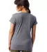 Alternative Apparel AA2620 Ladies Kimber T-Shirt in Ash heather back view