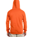 993 Jerzees 8 oz. NuBlend® 50/50 Full-Zip Hood in Safety orange back view