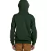 993B Jerzees Youth 8 oz. NuBlend® 50/50 Full-Zip  FOREST GREEN back view
