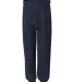 973B Jerzees Youth 8 oz. NuBlend® 50/50 Sweatpant J NAVY front view
