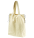 BAGedge BE087 Drawstring Tote in Natural front view