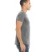 CANVAS 3001U Unisex USA Made T-Shirt in Deep heather side view