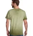 Tie-Dye CD1310 Adult Oil Wash T-Shirt GREEN back view