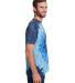 Tie-Dye CD1090 Adult Burnout Festival T-Shirt in Sea side view