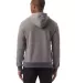 Alternative Apparel 9595F2 Pullover Hoodie in Ec l gry/ ec gry back view