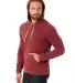 Alternative Apparel 9595F2 Pullover Hoodie in Eco true currant side view