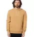 Alternative Apparel 9595F2 Pullover Hoodie in Eco true camel front view