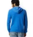 Alternative Apparel 9595F2 Pullover Hoodie in Ec tr pacif blue back view
