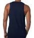 Next Level 3633 Men's Jersey Tank in Midnight navy back view