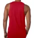 Next Level 3633 Men's Jersey Tank in Red back view