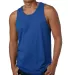 Next Level 3633 Men's Jersey Tank in Royal front view