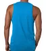 Next Level 3633 Men's Jersey Tank in Turquoise back view