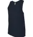 Next Level 3633 Men's Jersey Tank in Midnight navy side view