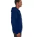 J. America - Premium Full-Zip Hooded Sweatshirt -  NAVY side view