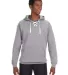 J. America - Sport Lace Hooded Sweatshirt - 8830 OXFORD front view