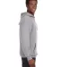 J. America - Sport Lace Hooded Sweatshirt - 8830 OXFORD side view