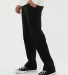 J. America - Premium Open Bottom Sweatpants - 8992 BLACK side view