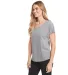 Next Level 6760 Tri-Blend Dolman in Premium heather front view