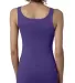 Next Level 3533 Jersey Tank in Purple rush back view