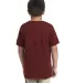 Next Level 3310 Boy's S/S Crew  in Cardinal back view