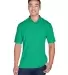 8405  UltraClub® Men's Cool & Dry Sport Mesh Perf KELLY front view