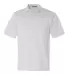 436 Jerzees Adult Jersey 50/50 Pocket Polo with Sp ASH front view