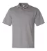 436 Jerzees Adult Jersey 50/50 Pocket Polo with Sp OXFORD front view