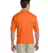 436 Jerzees Adult Jersey 50/50 Pocket Polo with Sp SAFETY ORANGE back view