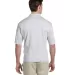 436 Jerzees Adult Jersey 50/50 Pocket Polo with Sp ASH back view