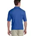 436 Jerzees Adult Jersey 50/50 Pocket Polo with Sp ROYAL back view