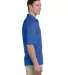 436 Jerzees Adult Jersey 50/50 Pocket Polo with Sp ROYAL side view