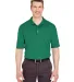 8405T UltraClub® Men's Tall Cool & Dry Sport Mesh FOREST GREEN front view