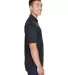 8405T UltraClub® Men's Tall Cool & Dry Sport Mesh BLACK side view