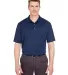 8405T UltraClub® Men's Tall Cool & Dry Sport Mesh NAVY front view