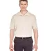 8405T UltraClub® Men's Tall Cool & Dry Sport Mesh STONE front view