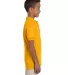 437Y Jerzees Youth 50/50 Jersey Polo with SpotShie GOLD side view