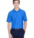 8413 UltraClub® Adult Cool & Dry Elite Tonal Stri ROYAL front view
