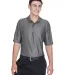 8415 UltraClub® Men's Cool & Dry Elite Performanc CHARCOAL front view