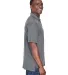 8425 UltraClub® Men's Cool & Dry Sport Performanc CHARCOAL side view