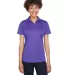 8425L UltraClub® Ladies' Cool & Dry Sport Perform PURPLE front view
