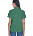 8445L UltraClub Ladies' Cool & Dry Stain-Release P FOREST GREEN back view