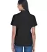 8445L UltraClub Ladies' Cool & Dry Stain-Release P BLACK back view