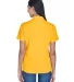 8445L UltraClub Ladies' Cool & Dry Stain-Release P GOLD back view
