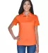 8445L UltraClub Ladies' Cool & Dry Stain-Release P ORANGE front view
