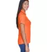 8445L UltraClub Ladies' Cool & Dry Stain-Release P ORANGE side view