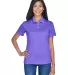 8445L UltraClub Ladies' Cool & Dry Stain-Release P PURPLE front view